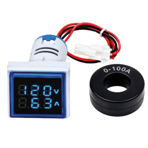Amperímetro Digital 0 – 100A, Voltaje 100 – 220VAC