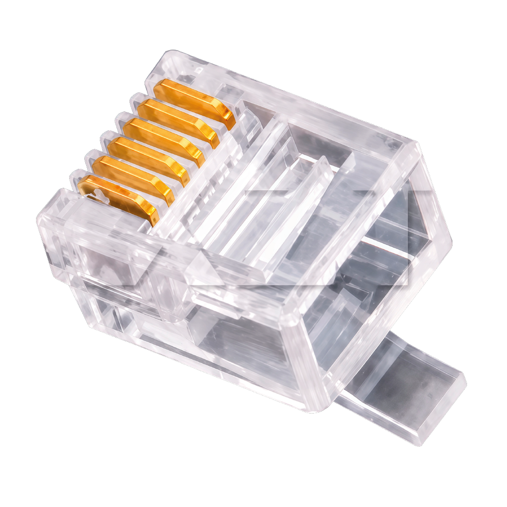 Conector RJ12, cabeza de cristal