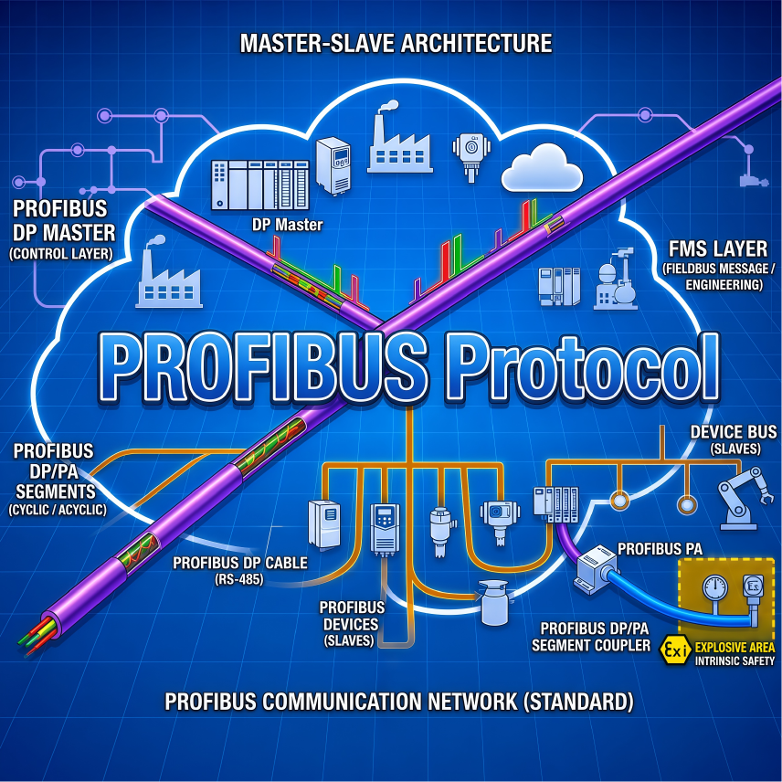 Configuración de redes Protocolo Profibus