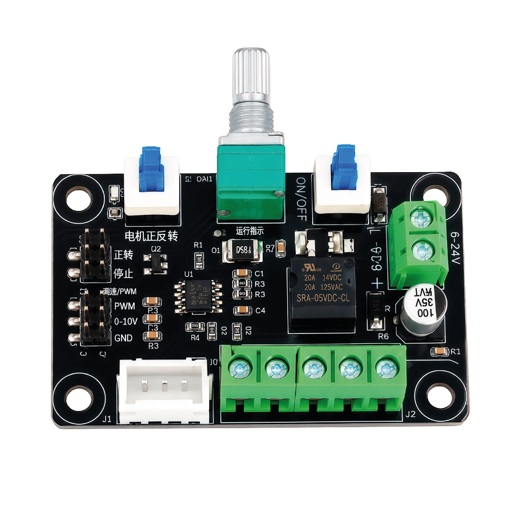 Controlador OSC V1.0 de Motor paso a paso tipo Tarjeta 12VDC – 24VDC