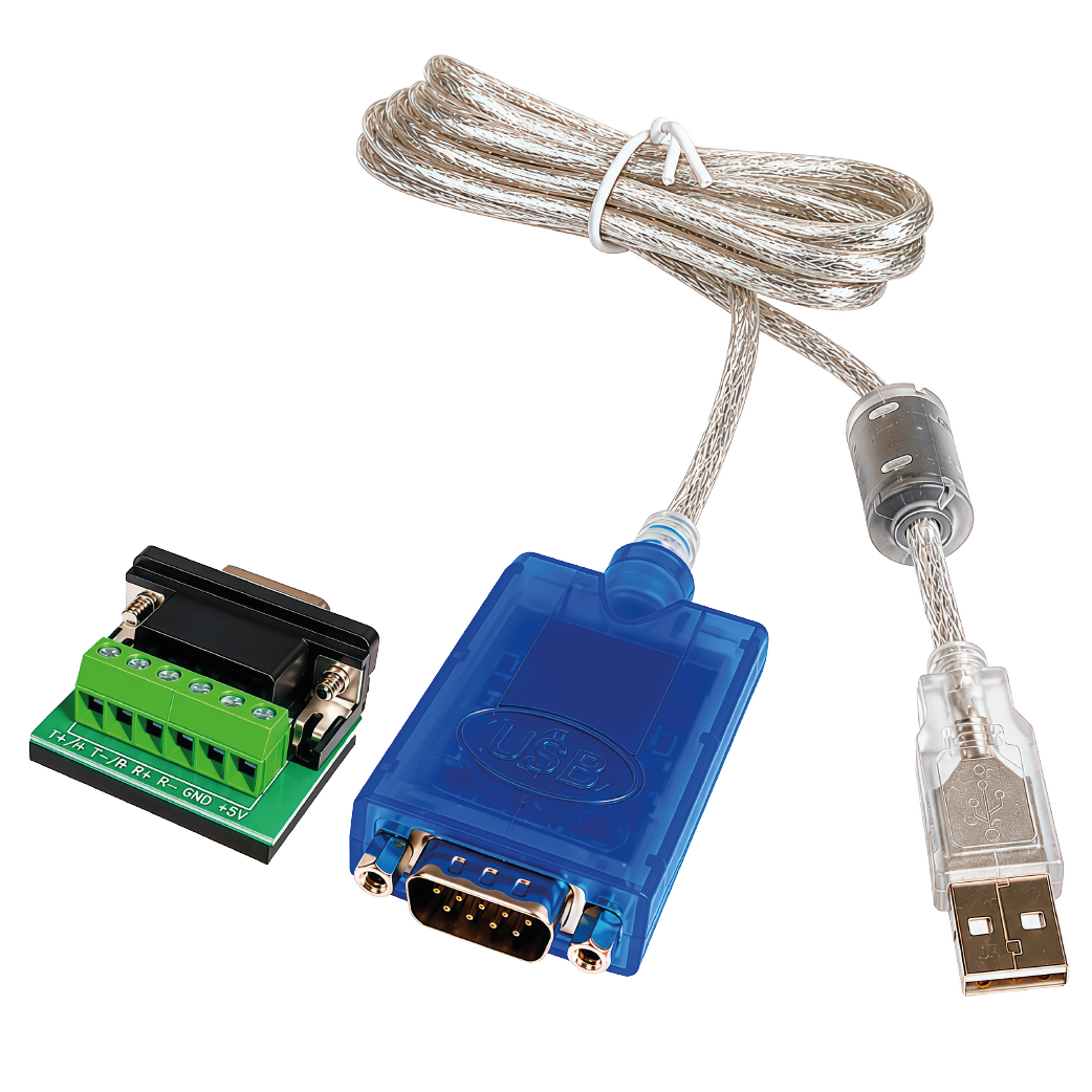 Cable Convertidor USB a RS232 - RS485, Grado Industrial