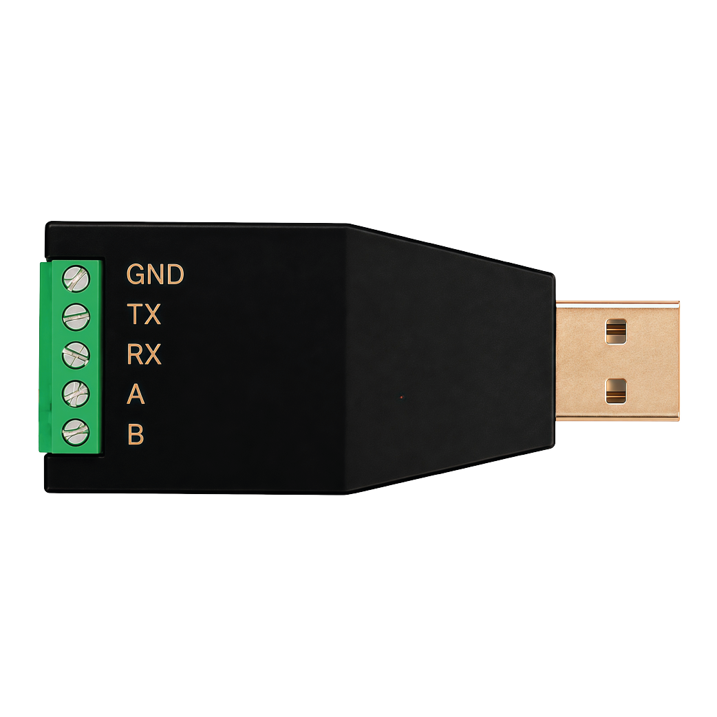Convertidor USB a RS232 - RS485, Grado Industrial