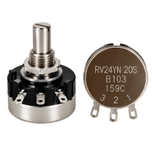 Potenciómetro de Alambre RV24YN20S-B103, 10K ohm