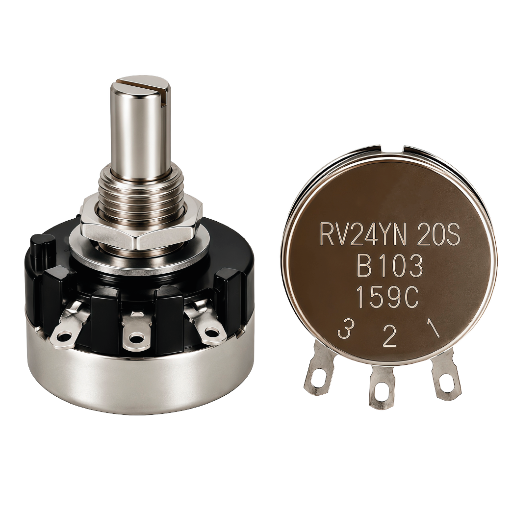Potenciómetro de Alambre RV24YN20S-B103, 10K ohm