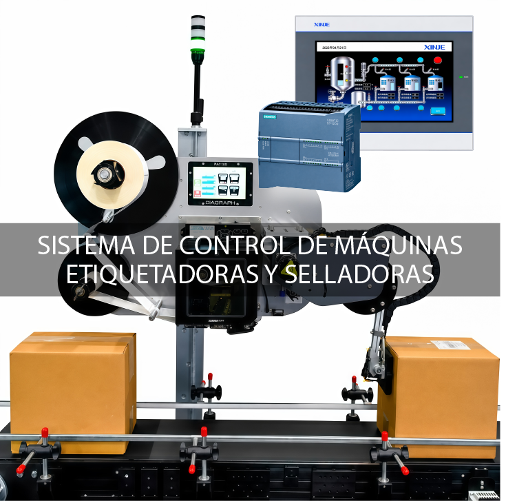 Programación de Sistemas de control de máquinas etiquetadoras y selladoras