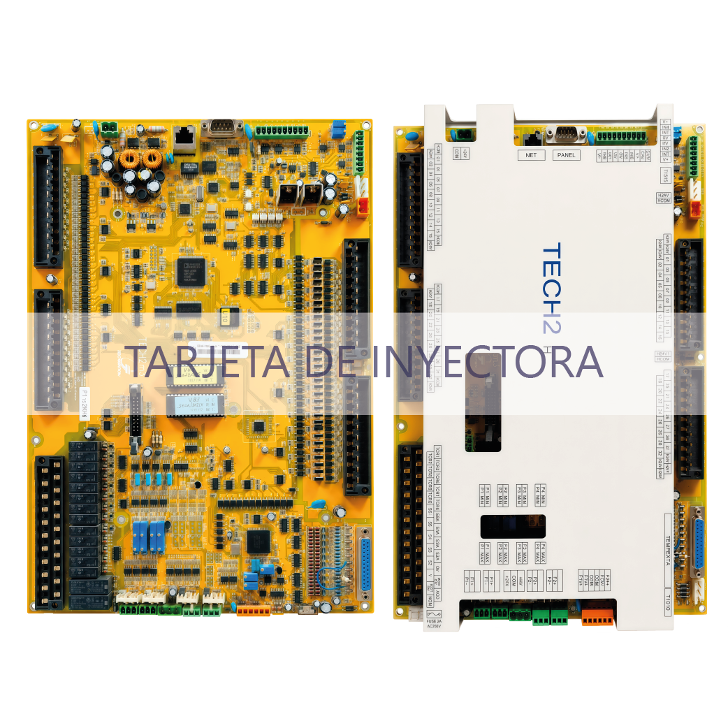Reparación de Tarjeta Electrónica de Máquina Inyectora