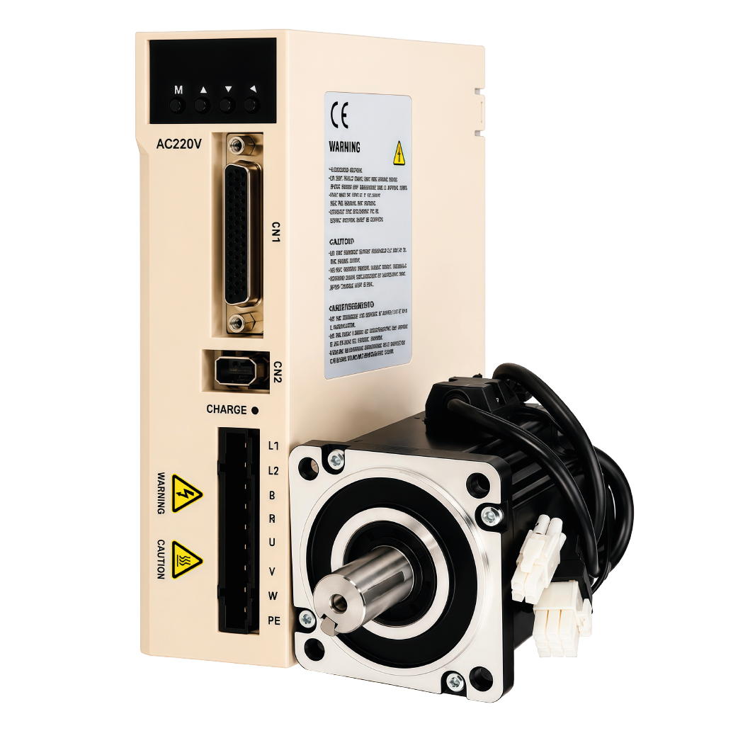 Servo Drive y Servomotor 750W – 2.39Nm, 220VAC, STAR POWER DRIVE US810, Flange 80, Monofásico