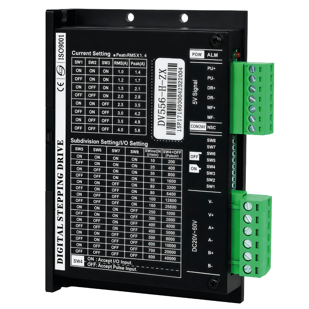 Step Driver DV556 para Nema 17, Nema 23