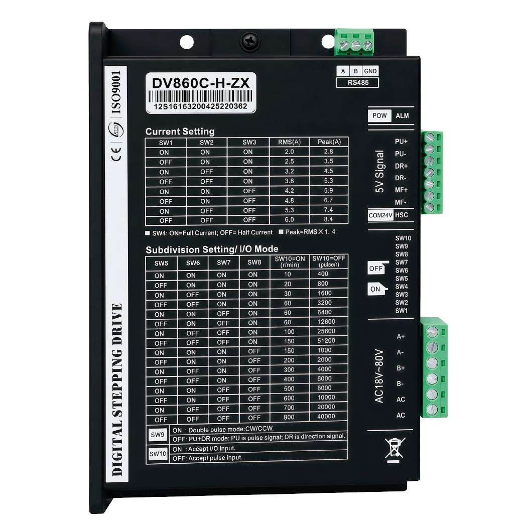 Step Driver DV860C para Nema 34
