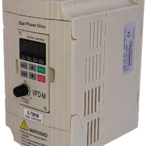 Variador de Frecuencia 0.75KW-1HP, 220VAC, STAR POWER DRIVE B550, Monofásico y Trifásico