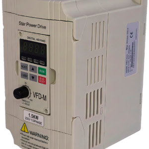 Variador de Frecuencia 1.5KW-2HP, 220VAC, STAR POWER DRIVE B550, Monofásico y Trifásico
