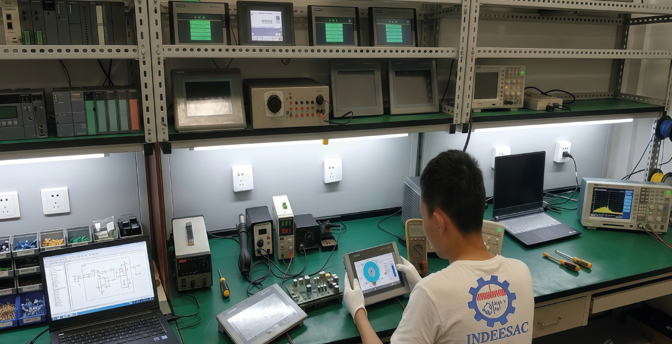 Reparación de Pantalla HMI